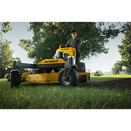 DEWALT HW48 48 in Kawasaki Gas Hydrostatic Commercial Hydro-Walk Mower (15 HP)