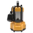 DEWALT 3/4 HP Stainless Steel/Cast Iron Submersible Sump Pump