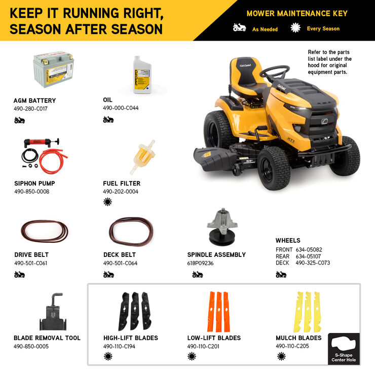 Cub Cadet XT1 ST54 (13AQA2TMA10) Cub Cadet XT1 ST54 (13AQA2TMA10)