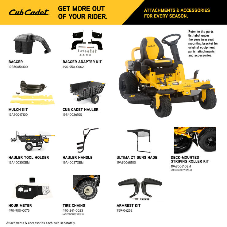 Cub Cadet ZTS1 46 (17ARGBYNA10) Cub Cadet ZTS1 46 (17ARGBYNA10)