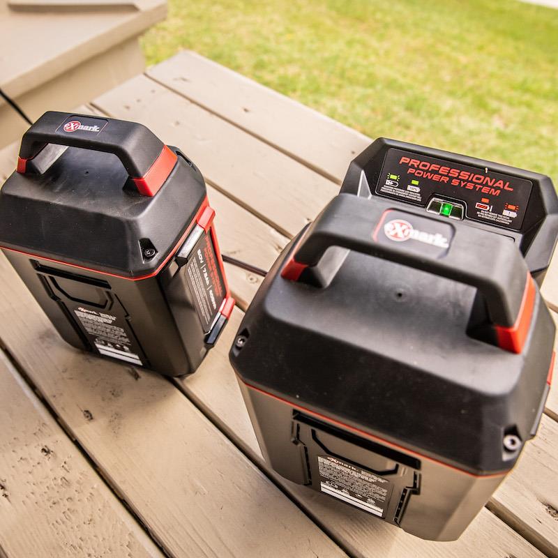 Exmark Commercial 21 V-Series with 21" Cutting Deck Powered by Flex-Force Exmark Commercial 21 V-Series with 21" Cutting Deck Powered by Flex-Force