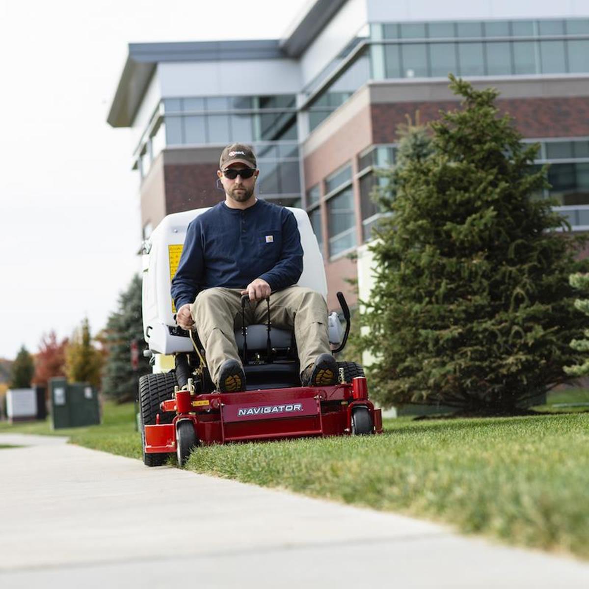 Exmark Navigator with 26.5 HP* Kohler EFI ECH749 Engine and 48” Deck Exmark Navigator with 26.5 HP* Kohler EFI ECH749 Engine and 48” Deck