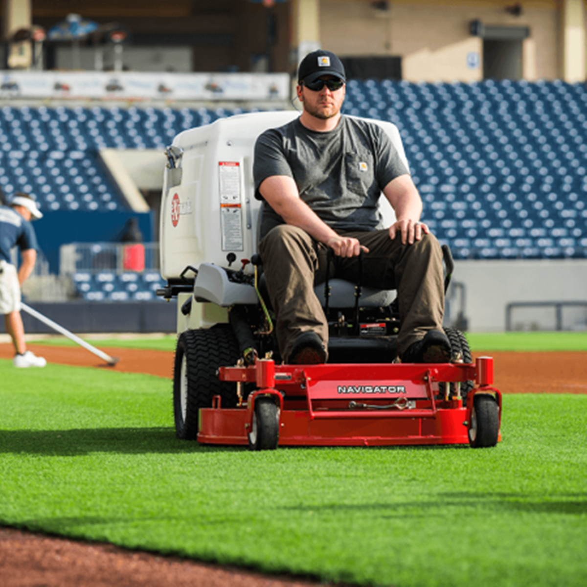Exmark Navigator with 26.5 HP* Kohler EFI ECH749 Engine and 48” Deck Exmark Navigator with 26.5 HP* Kohler EFI ECH749 Engine and 48” Deck