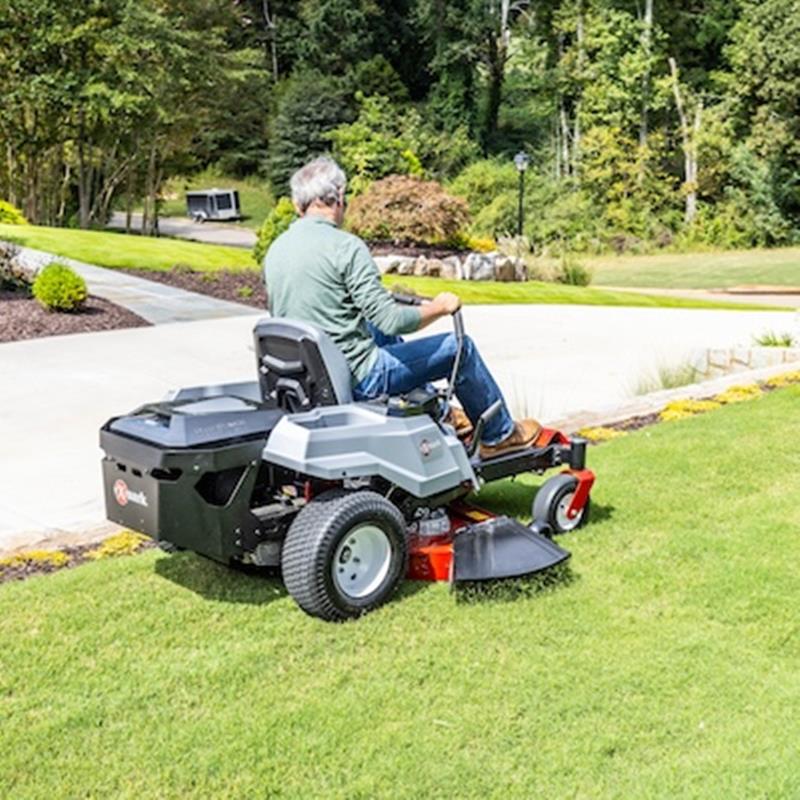 Exmark Quest V-Series with Flex-Force 60V Battery and 42" Electric Series 2 Deck Exmark Quest V-Series with Flex-Force 60V Battery and 42" Electric Series 2 Deck