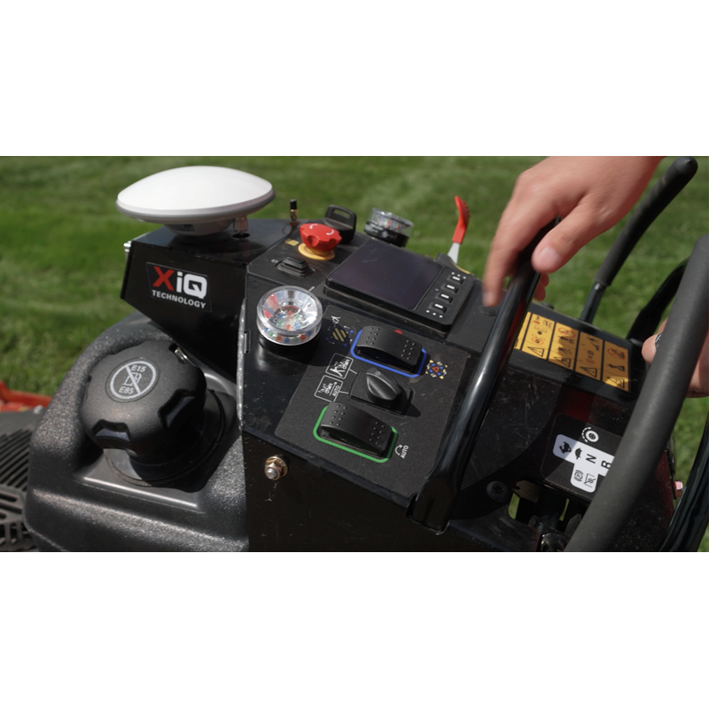 Exmark Turf Tracer with XiQ Autonomous Technology with 26 HP* Kohler EFI ECV749 Engine and 60" UltraCut Series 4 Deck Exmark Turf Tracer with XiQ Autonomous Technology with 26 HP* Kohler EFI ECV749 Engine and 60" UltraCut Series 4 Deck