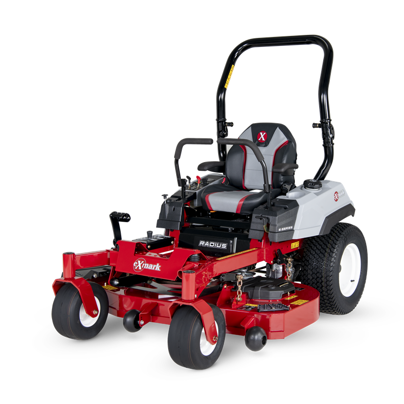 Exmark Radius E-Series with 24.5 HP* Exmark 708CC Engine and 48” UltraCut Series 3 (2-Blade) Deck Exmark Radius E-Series with 24.5 HP* Exmark 708CC Engine and 48” UltraCut Series 3 (2-Blade) Deck