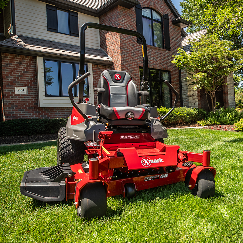 Exmark Radius S-Series with 23 HP* Kawasaki FR691 Engine and 48” UltraCut Series 3 Deck (Available Spring 2026) Exmark Radius S-Series with 23 HP* Kawasaki FR691 Engine and 48” UltraCut Series 3 Deck (Available Spring 2026)