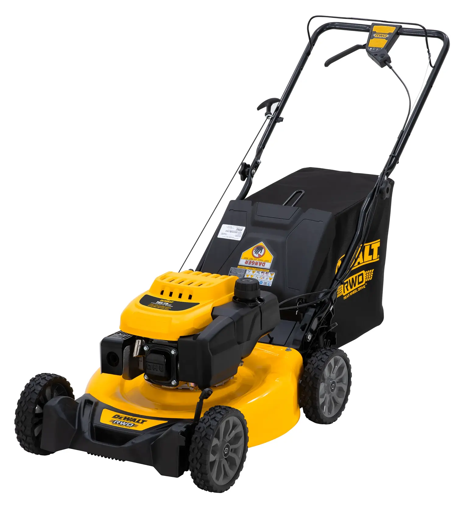 DEWALT® 21-in. 163cc RWD Self-Propelled 2-in-1 Lawn Mower
