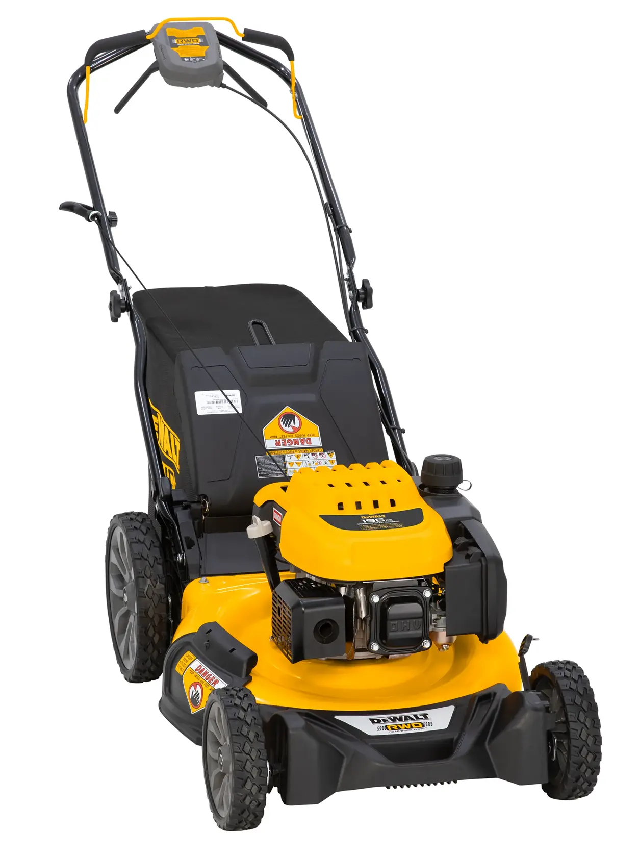 DEWALT® 21-in. 196cc RWD Self-Propelled 3-in-1 Lawn Mower