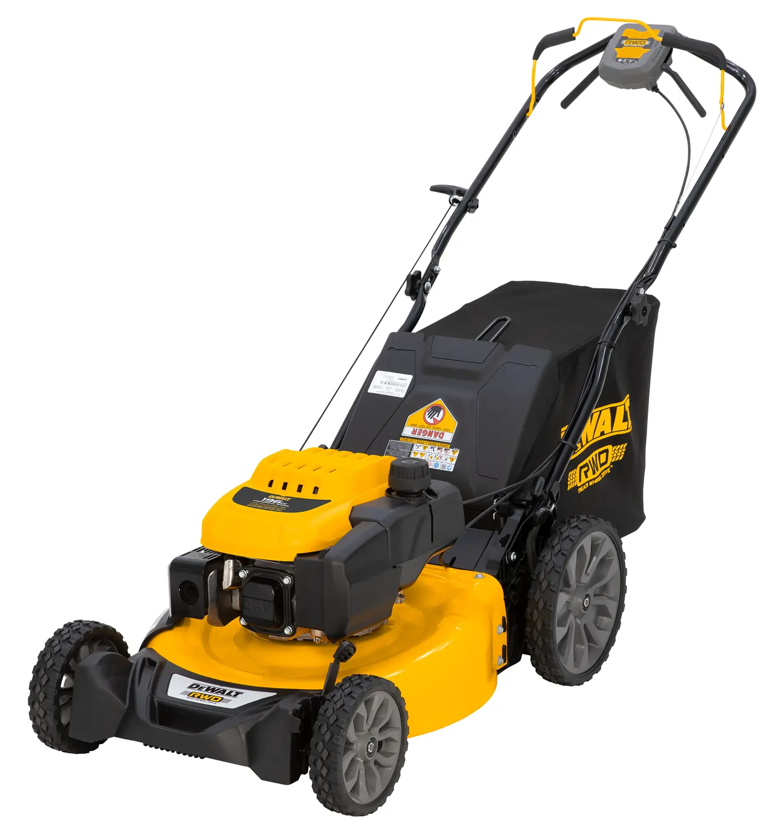DEWALT® 21-in. 196cc RWD Self-Propelled 3-in-1 Lawn Mower