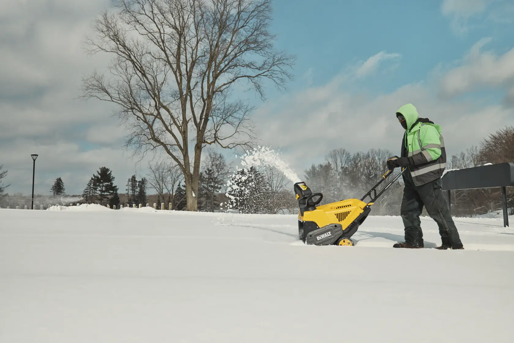 DEWALT® 21-in. 179cc Single Stage Auger-Propelled Snow Blower