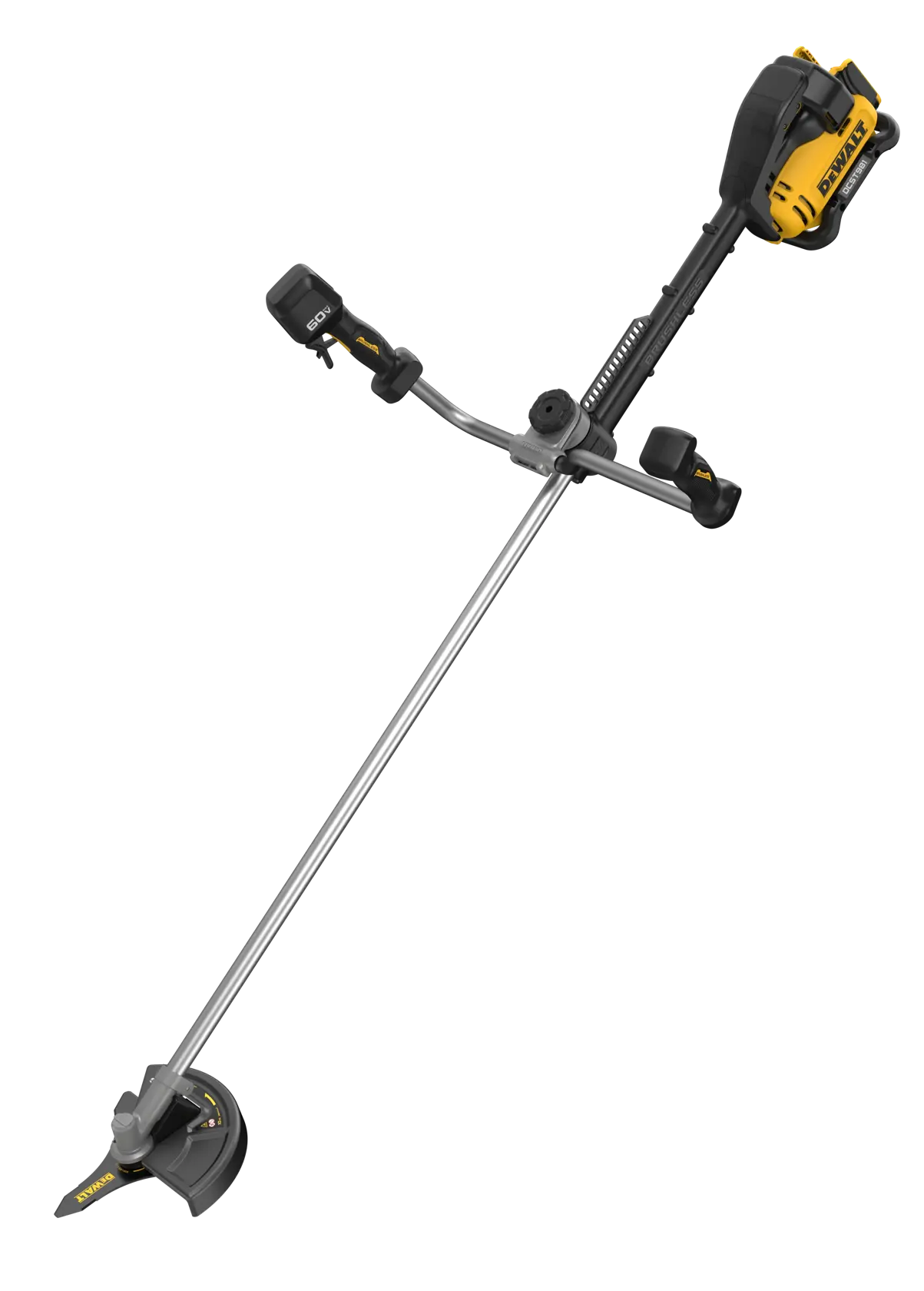 DEWALT® 60V MAX* 10-in. Brushless Cordless Brush Cutter With Bike Handle (Tool Only)