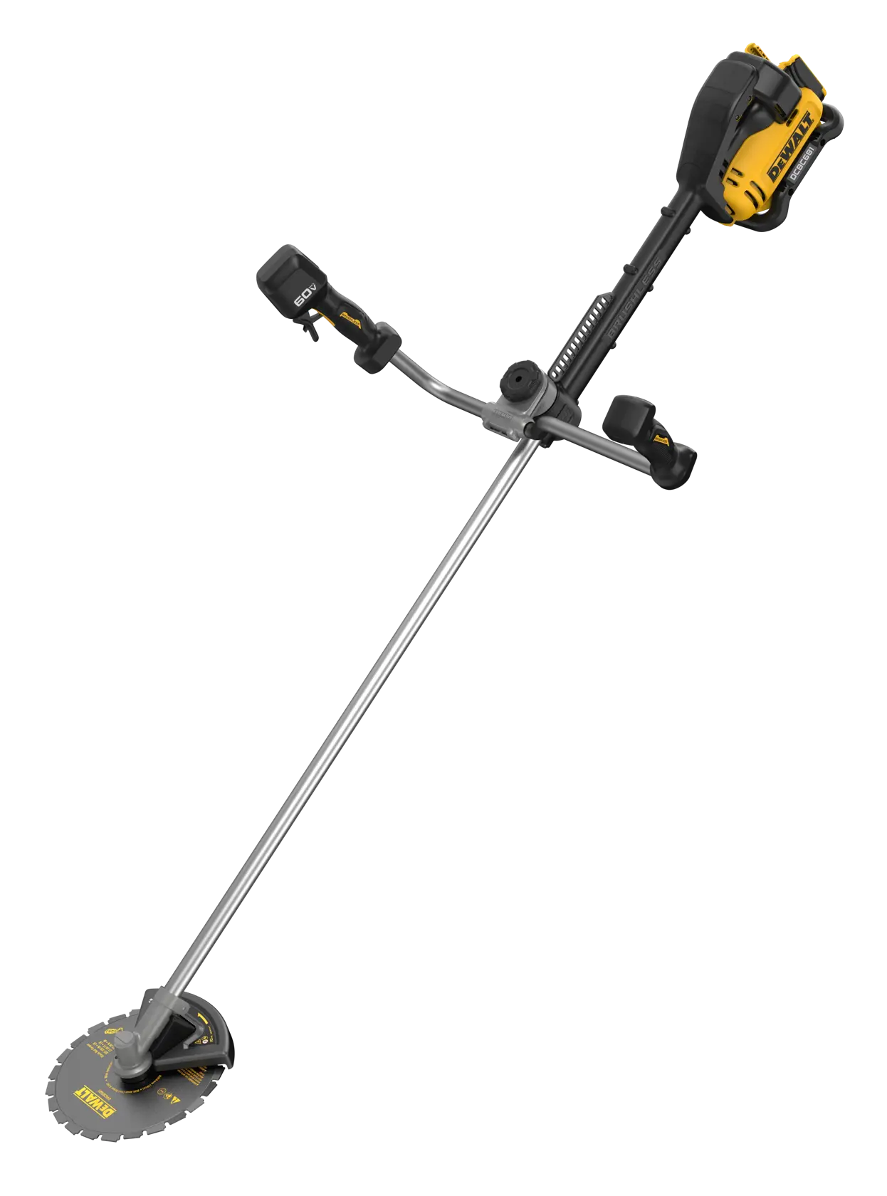 DEWALT® 60V MAX* 10-in. Brushless Cordless Brush Saw With Bike Handle (Tool Only)