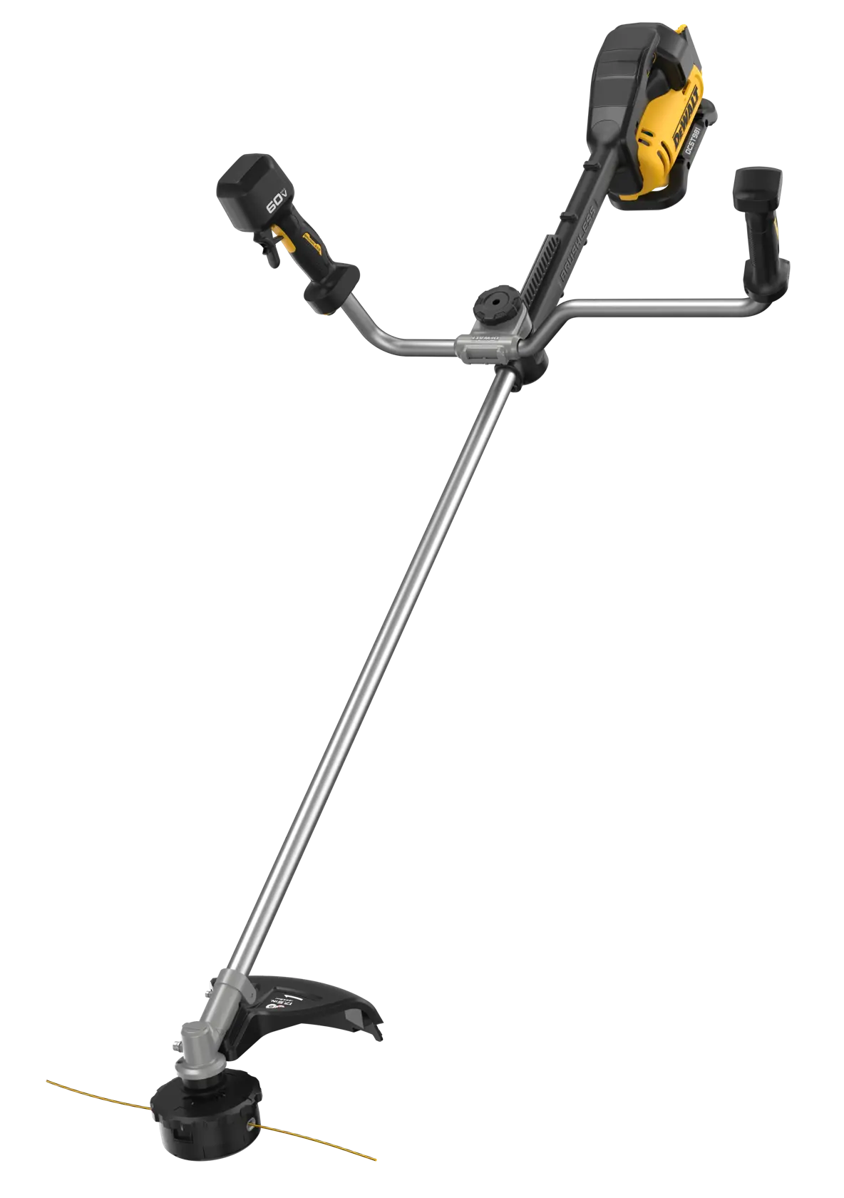 DEWALT® 60V MAX* 17-1/2-in. Brushless Cordless String Trimmer With Bike Handle (Tool Only)