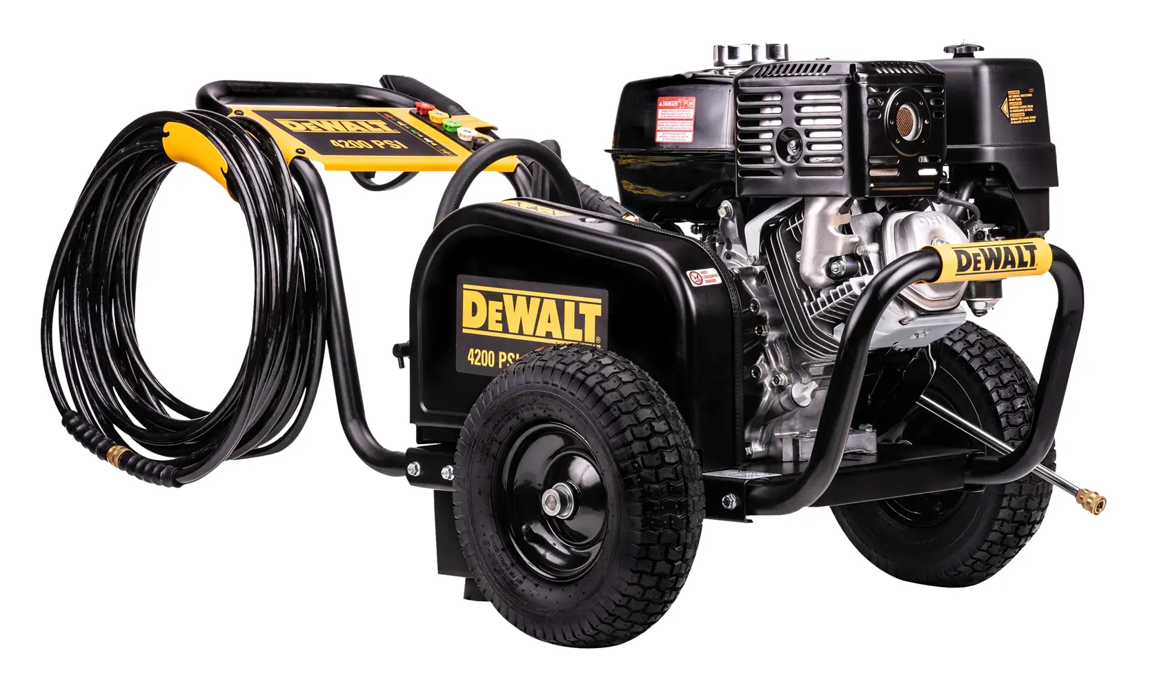 DEWALT® 4200 PSI 4.0 GPM Gas Pressure Washer with Honda® Engine and AAA Triplex Plunger Pump (Tool Only)