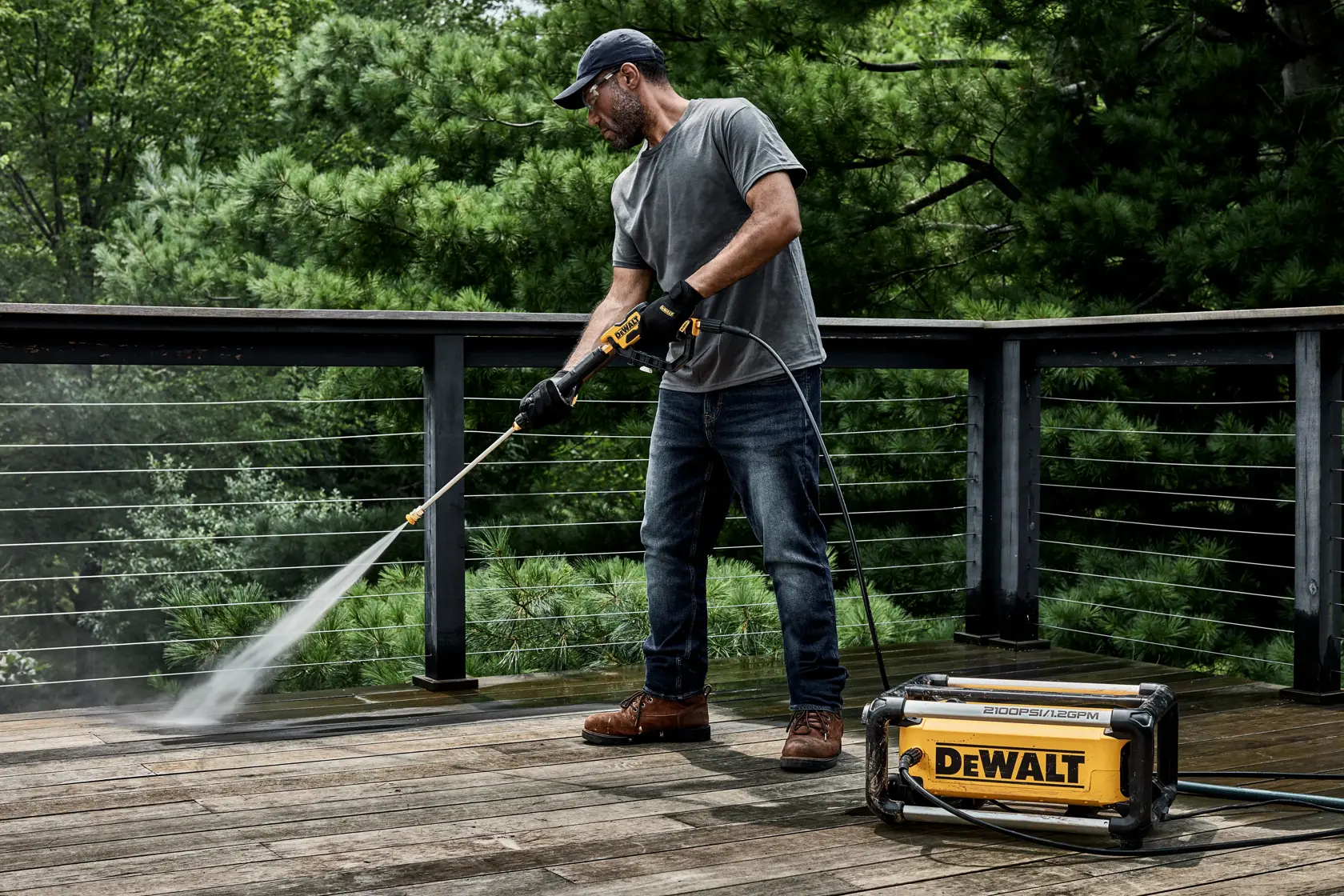 DEWALT® 2100 PSI 1.2 GPM Electric Jobsite Pressure Washer