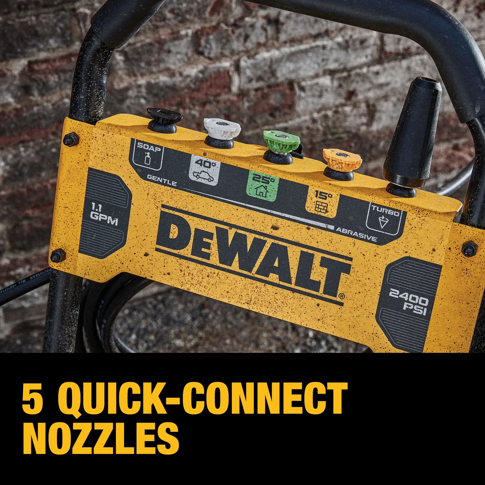 DEWALT® 2400 PSI 1.1 GPM Electric Pressure Washer