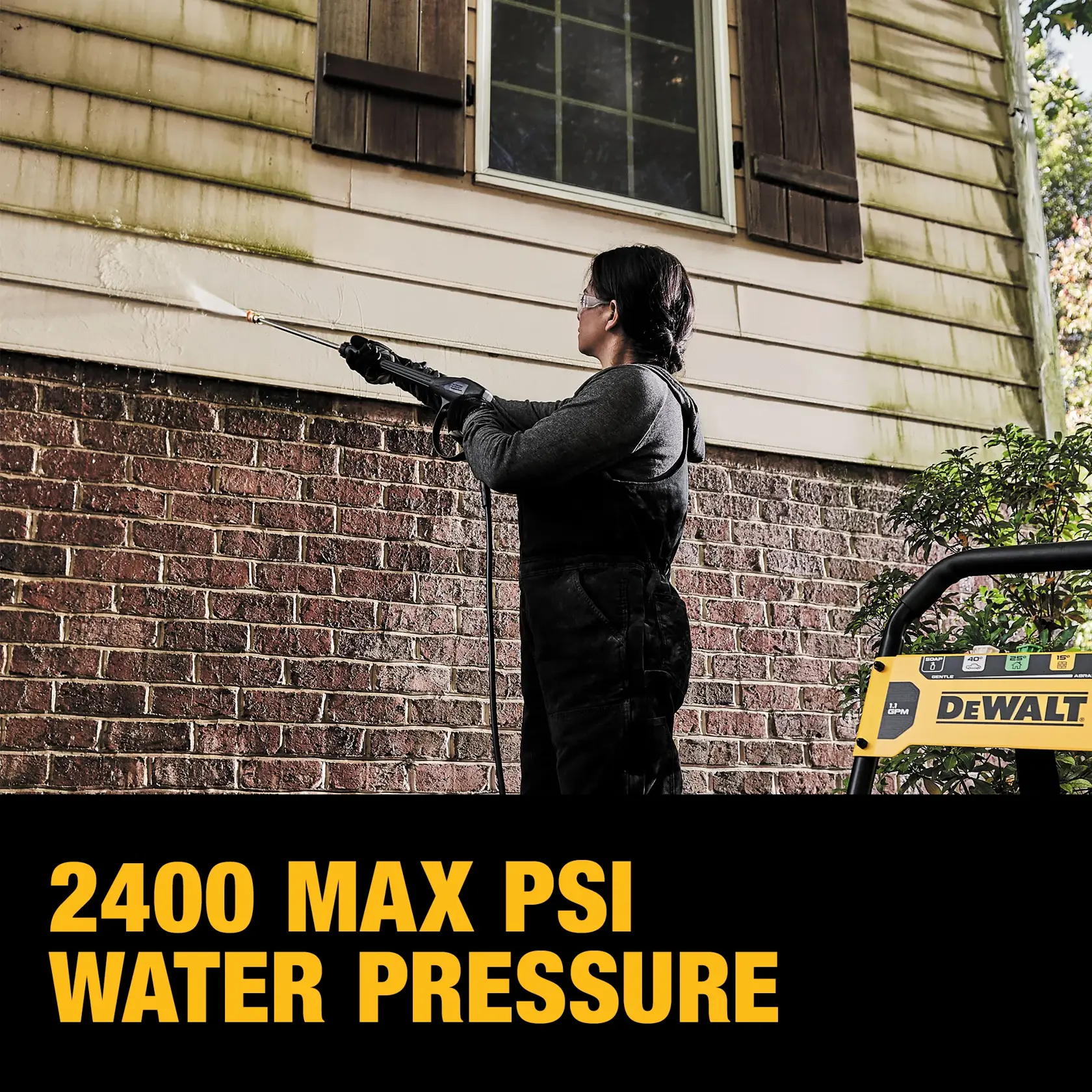 DEWALT® 2400 PSI 1.1 GPM Electric Pressure Washer