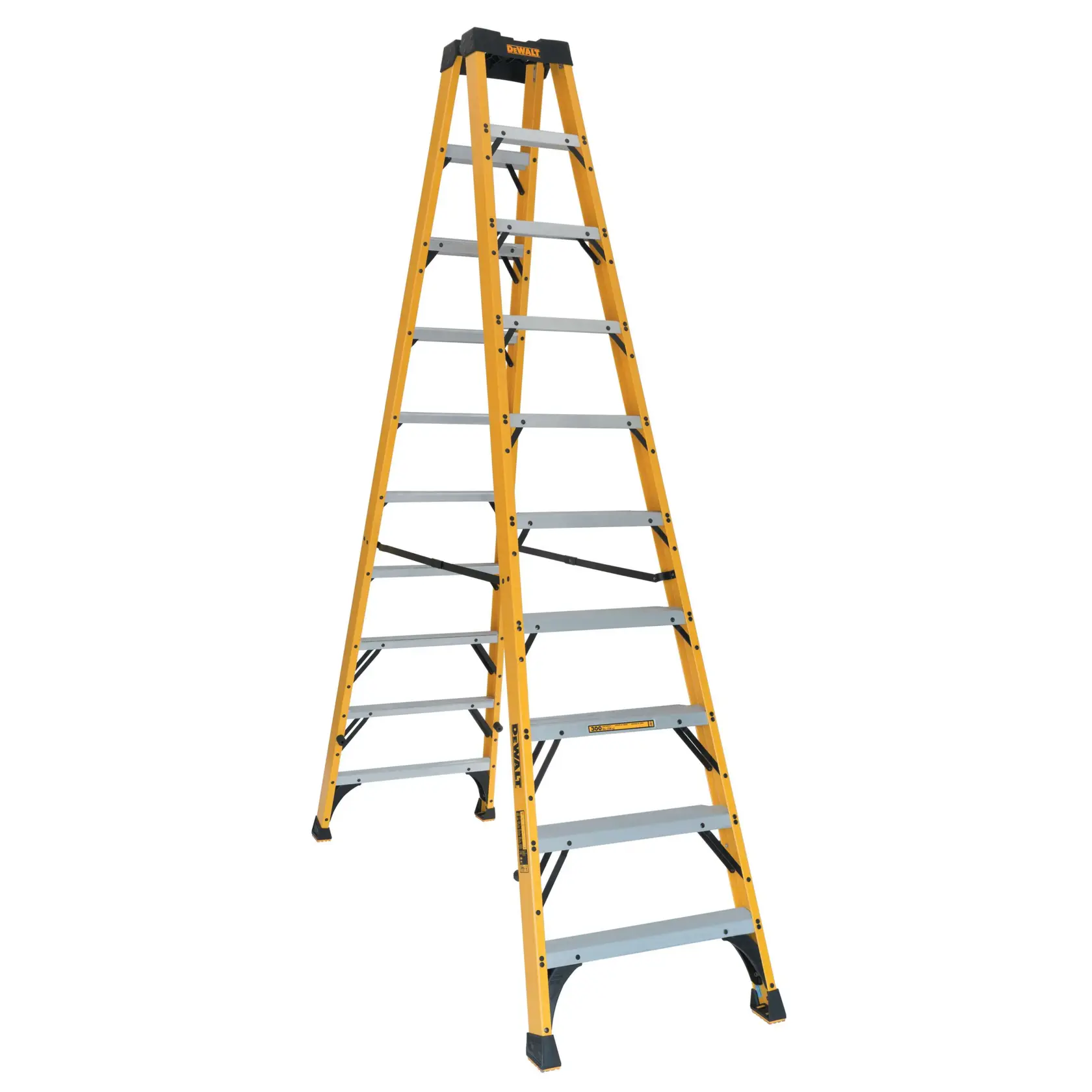 DEWALT® 10 ft Fiberglass Twin Front Step Ladder