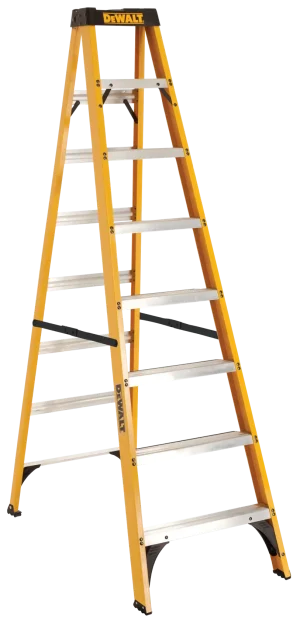 DEWALT® 8' Fiberglass Stepladder 250 lb. Load Capacity DEWALT® 8' Fiberglass Stepladder 250 lb. Load Capacity