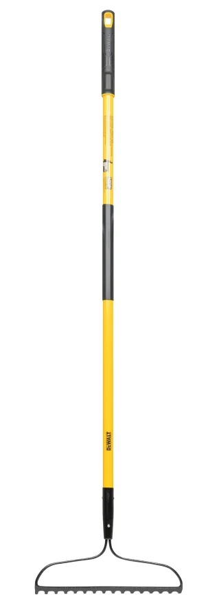 DEWALT® 60-in. 16-Tine Fiberglass Handle Bow Rake DEWALT® 60-in. 16-Tine Fiberglass Handle Bow Rake