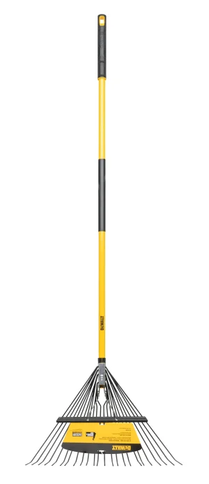 DEWALT® 46-in. 24-Tine Fiberglass Handle Leaf Rake DEWALT® 46-in. 24-Tine Fiberglass Handle Leaf Rake