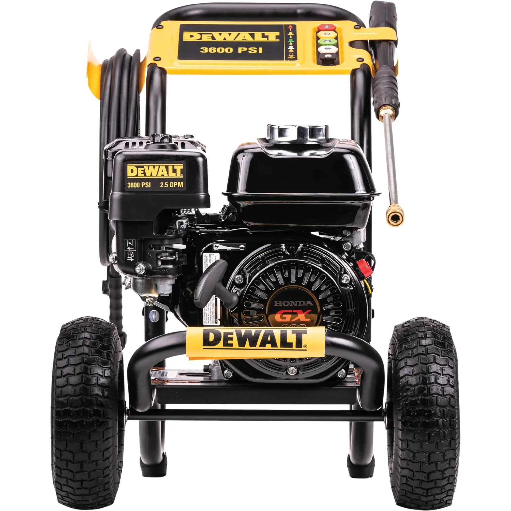 DEWALT® 3600 PSI at 2.5 GPM Cold Water Gas Pressure Washer