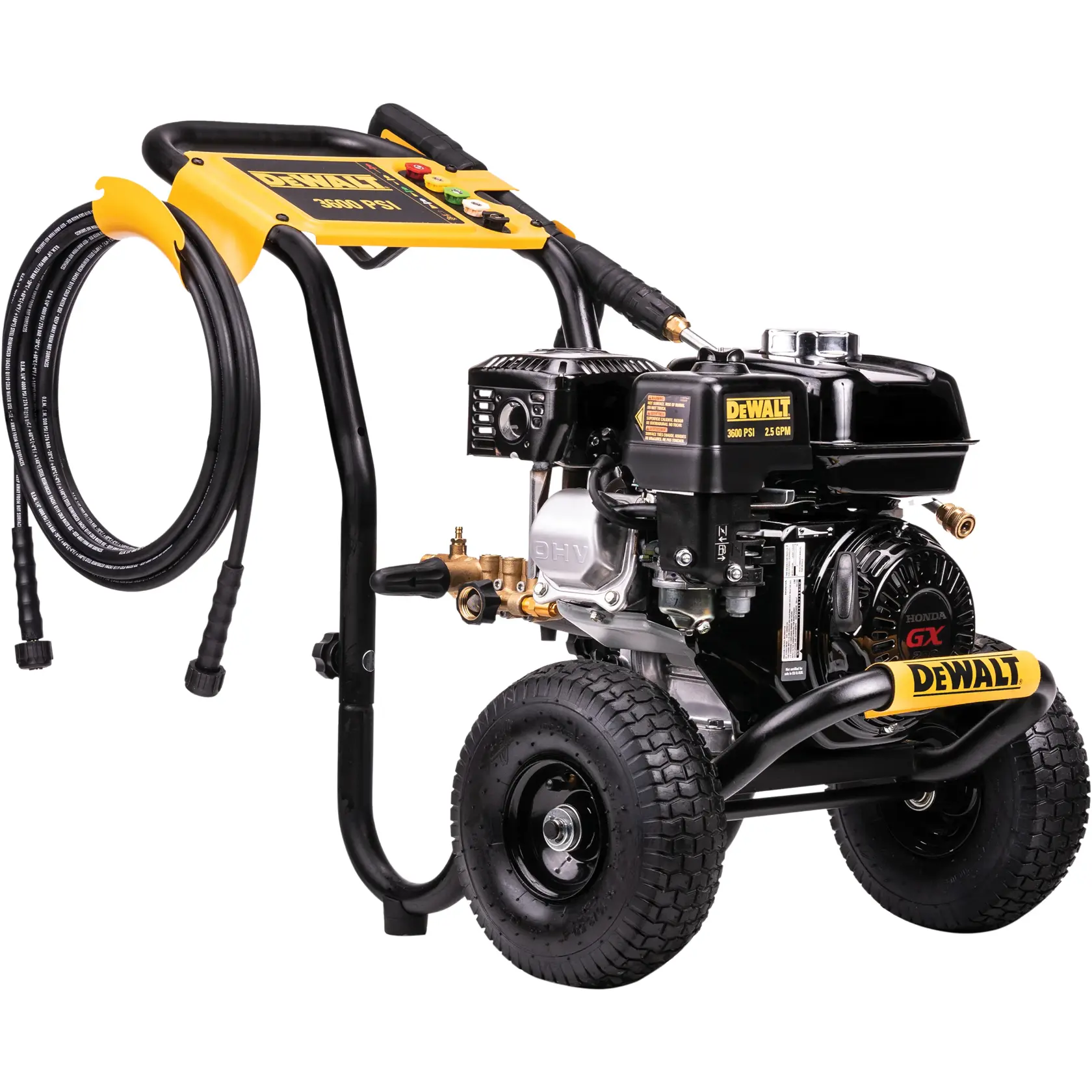 DEWALT® 3600 PSI at 2.5 GPM Cold Water Gas Pressure Washer
