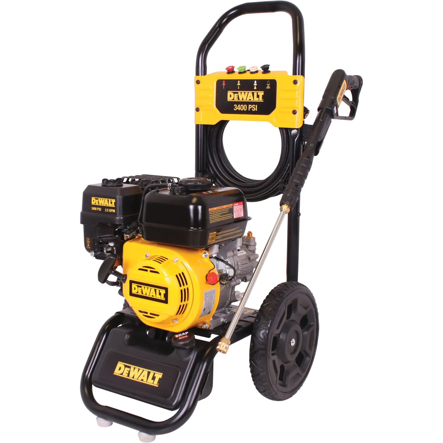 DEWALT® 3400 PSI 2.5 GPM Cold Water Gas Pressure Washer
