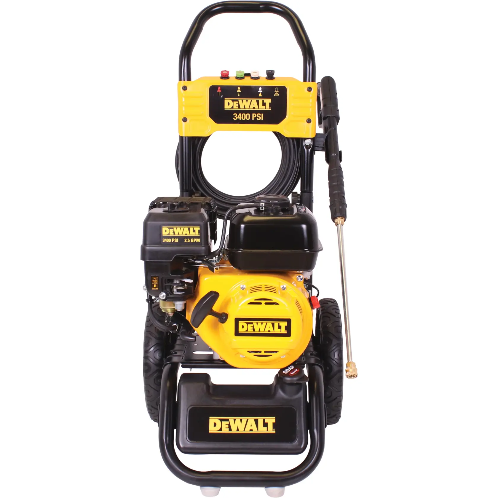 DEWALT® 3400 PSI 2.5 GPM Cold Water Gas Pressure Washer