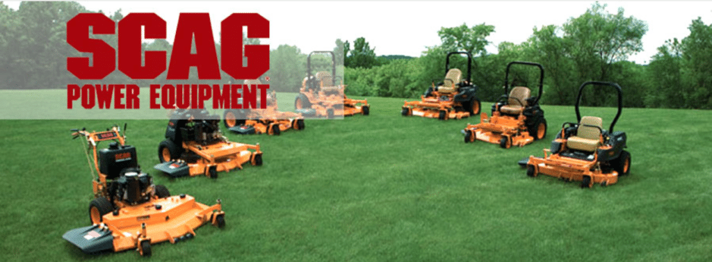 Scag Mowers are sold at butler county equipment in hamilton, ohio